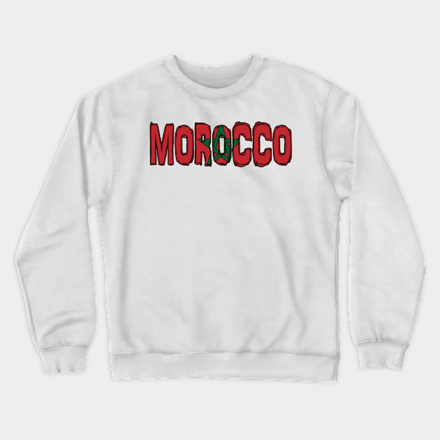 Morocco Crewneck Sweatshirt by Design5_by_Lyndsey